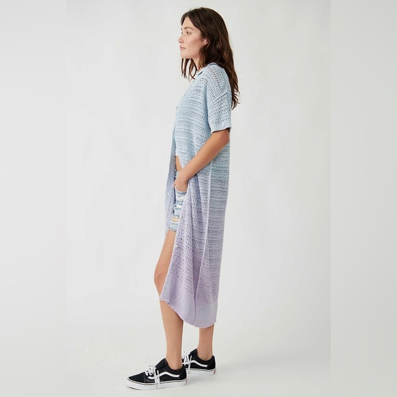 NWT Free People Alicia Crochet Cardigan Sweater - XS, S & M - Picture 7 of 12